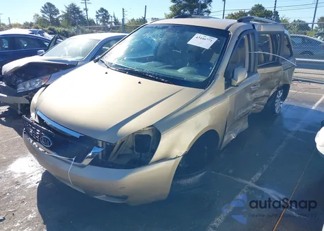 2011 Kia Sedona Lx z USA, uszkodzony, nr VIN KNDMG4C76B6375498